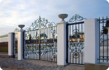 Кованые ворота