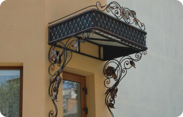 Кованые навесы